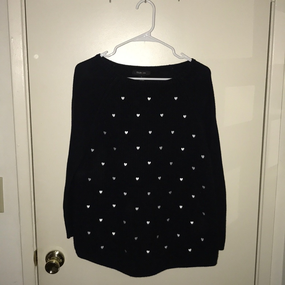 Black Style and Co Sweater